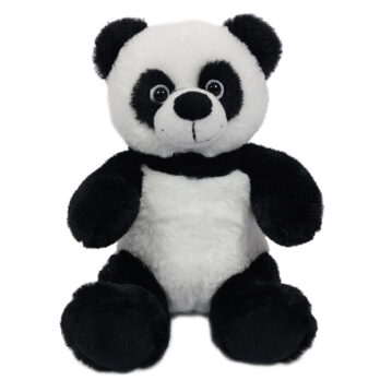 Panda 21 cm weiß rund die Augen